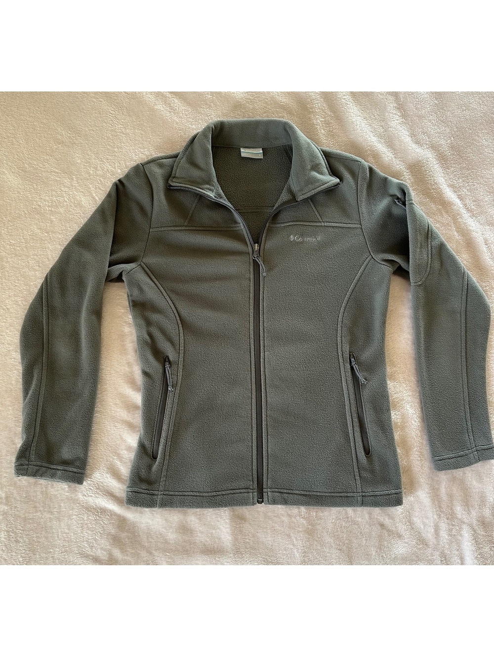 Columbia Women's Fast Trek II Full Zip Fleece Jacket - Grey - Size S